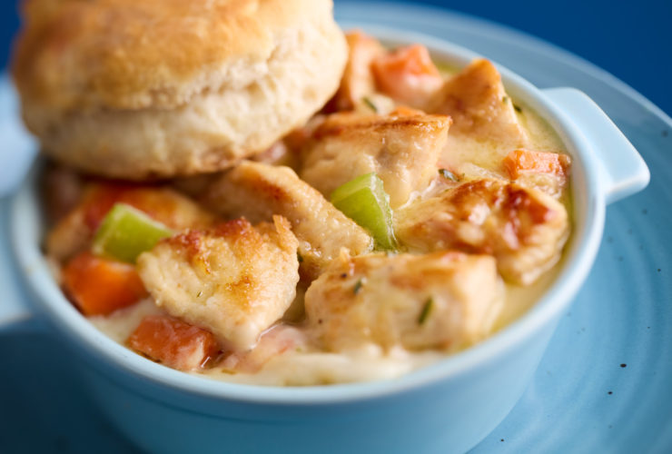 Chicken & Biscuit Pot Pie