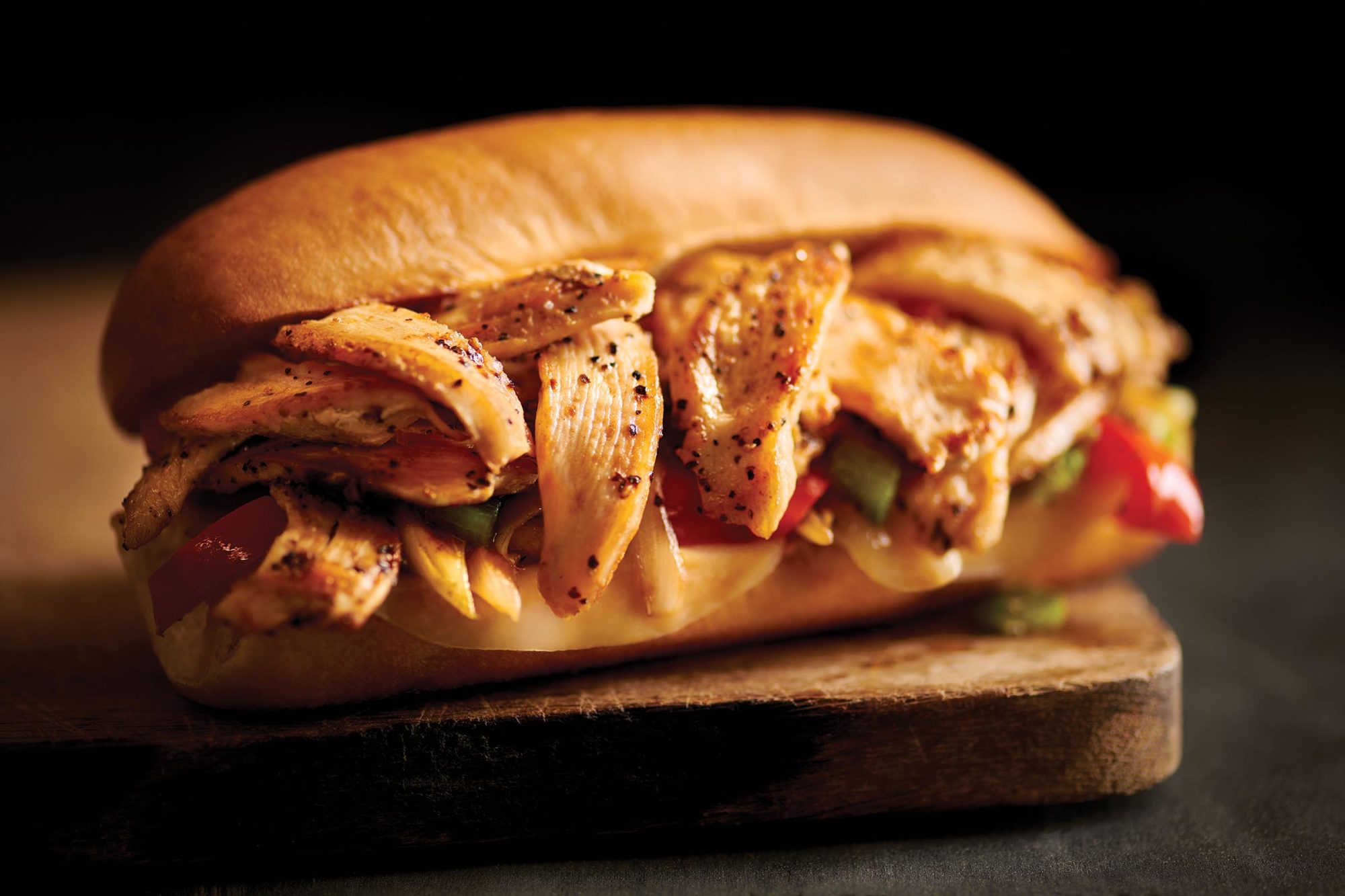 Spicy Chicken Cheesesteak