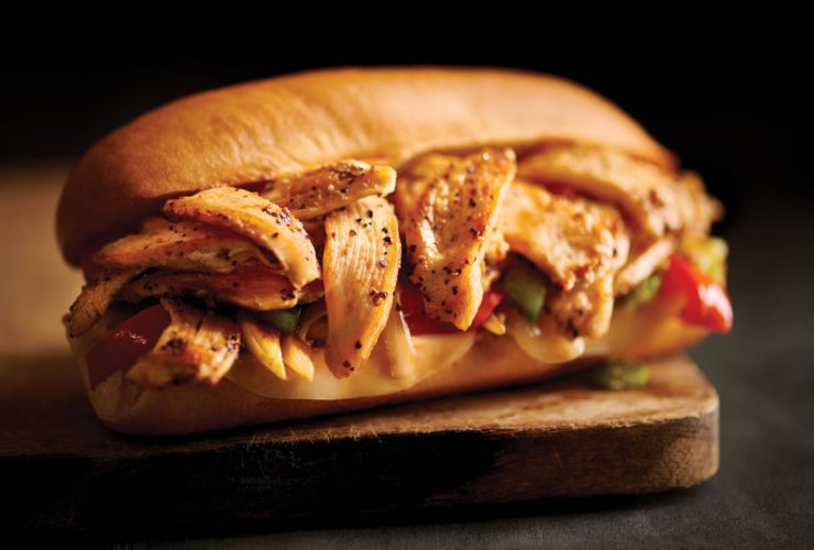 Spicy Chicken Cheesesteak