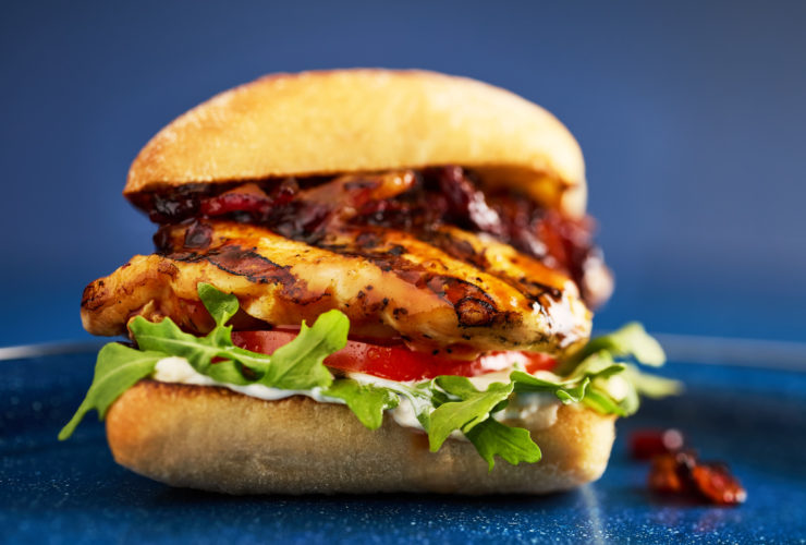 BBQ Bacon Jam Chicken Sandwich