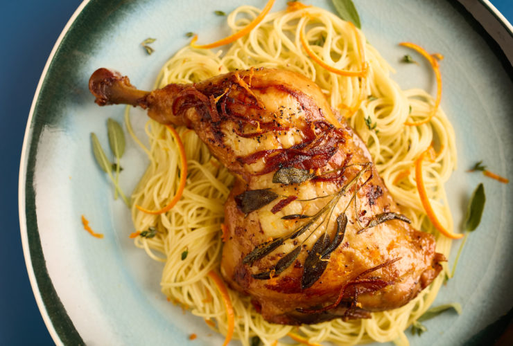 Tuscan Chicken Confit